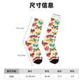 thumbnail image 3 of Balery Colorful Butterflies Calcetas Largas con Estampado para Hombre y Mujer – Suaves y Transpirables, Talla Única (US 5-11), 3 of 6