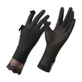 thumbnail image 2 of Ice Silk Gloves for Summer Driving - Breathable Thin Sun Gloves with Touch Screen -Outdoor Sun Protection Gloves for Women Men - One Size Fits All, 2 of 5