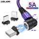 thumbnail image 2 of Cable magnético USLION 540 Rotate 5A, Cable Micro USB tipo C de carga rápida para iPhone Xiaomi, Cable cargador magnético, Cable USB Dengxun unisex, 2 of 2