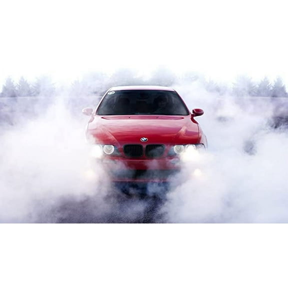 Iconic Arts Laminated 42x24 Poster: BMW 5 Series Wide