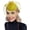 Yellow, variant on Fascinator Hats for Women Party Veil Fancy Pillbox Hat 20s 50s