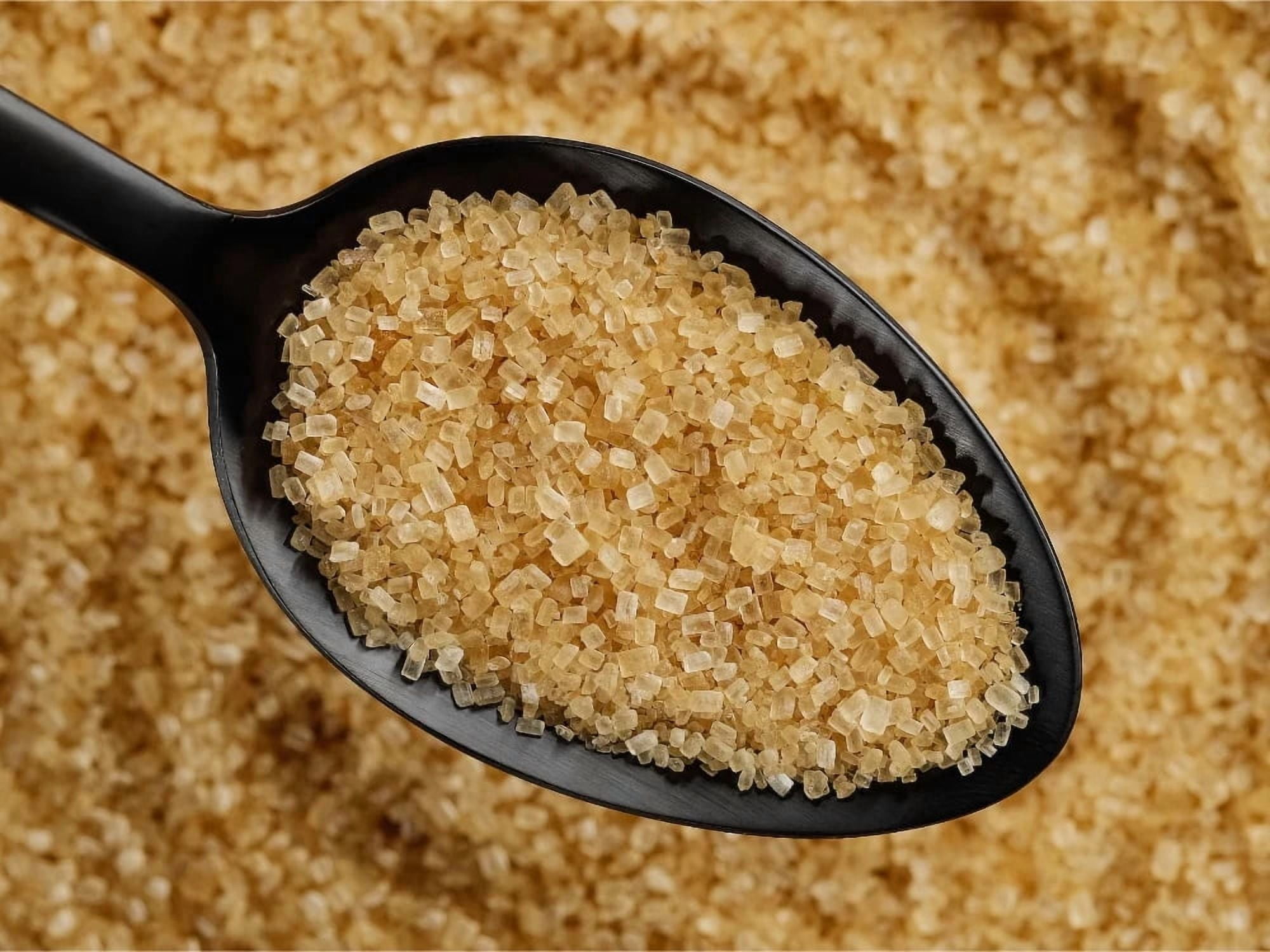Demerara Cane Sugar | Dasher's Spice & Beans | 7 lb Container