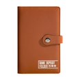thumbnail image 1 of HILABEE PU Leather Notebook Binder Refillable Loose Leaf Budgets Binder for Work Travel Brown, 1 of 9
