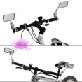 thumbnail image 1 of Bicicleta MTB retrovisor espejo carretera motocicleta Ndcxsfigh reflector espejo (plata), 1 of 5
