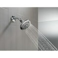 thumbnail image 5 of DELTA 75554C Shower Head, Round, 1.75 gpm, 1/2 in Connection, IPS, 5-Spray Function, Plastic, Chrome, 4-15/16 in Dia, 5 of 6