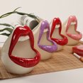thumbnail image 3 of Dream Lifestyle Ceramic Cigarette Ashtrays, Mouth Lips Ceramic Ashtray Personality Mouth Ashtrays Holder Anti-slid Base Ashtray Decor Fashion Home Decorations, 3 of 8