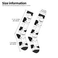 thumbnail image 2 of Sigee Doodle Cute Cat for Socks for Men Women Gifts for Him Boyfriend Teenage Boys Stocking Stuffers, 2 of 6