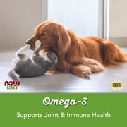 NOW Pet Health, Omega 3 Supplement, Formulated for Cats & Dogs, NASC Certified, 180 Softgels