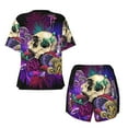 thumbnail image 5 of Xecao Mushrooms and Skull print Swimsuit for women, Summer-ready, sporty style.Quick-dry fabric. Many sizes & colors., 5 of 9