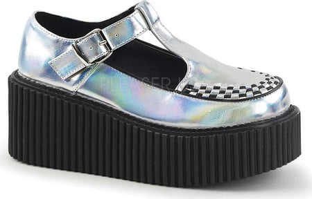 Women's Demonia Creeper 214 T Strap Women's Demonia Creeper 214 T Strap
