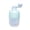 Blue, variant on Blue Manual Hand Crank Ice Crusher Shaver Machine Portable Slushie Snow Cone Maker for Home Party Summer, 9In, 1Pcs