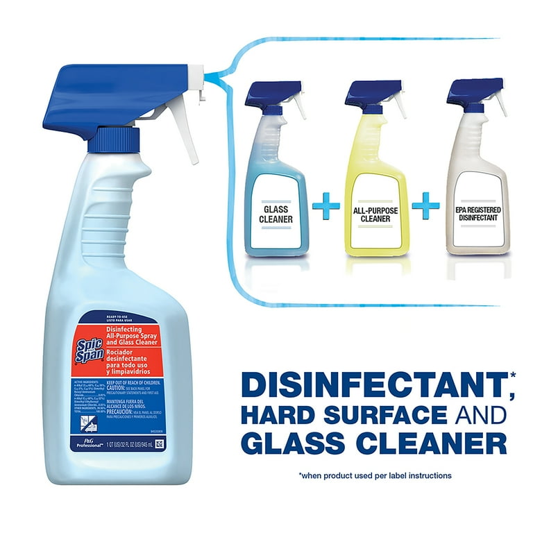 新品Spick & Span Spic and Span Disinfecting All-Purpose Cleaner Spray & Glass