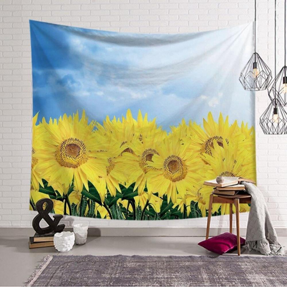 Wall Hanging Tapestry Sandy Beach Throw Rug Blanket Camping Tent 