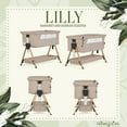 thumbnail image 4 of Dream on Me Lilly Bassinet & Bedside Sleeper, Beige, 4 of 21
