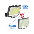thumbnail image 3 of Luces Del Porche Lámpara 200LED Trifold Porch Lights de pared de prevención de caídas para exteriores (2 piezas) Likrtyny Para estrenar, 3 of 9