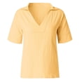 thumbnail image 3 of MAIHAN Womens T Shirts Loose Fit Half Sleeve Summer Tees Soft Basic Tees Short Sleeve Spring Summer Tops Lightweight Sweatshirts for Women, 3 of 6