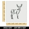 thumbnail image 2 of White-Tailed Deer Buck Hunting Forest Animal DIY Cookie Wall Craft Stencil - 5.5 Inch, 2 of 5