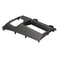 thumbnail image 1 of Navigation Fascia  Fascia Frame Stereo Fascia Trim Dash Stereo Bezel Dvd Panel Fascia For  2Din Stereo  Fascia DVD Audio Navigation Panel Frame Gray For   2006-2011 RHD, 1 of 8
