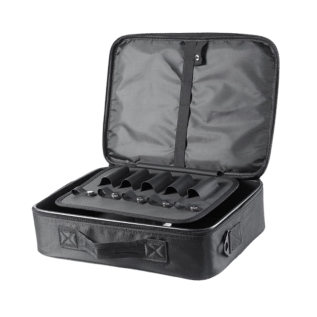 Bolsa para herramientas de barbero, estuche para herramientas de salón, regalos, tela Oxford ligera, corte de pelo Medio