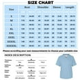 thumbnail image 3 of Scrub Tops Short Sleeve Trending Office Mens Plus Size Summer Solid Ruffle Scrubs, 3 of 3