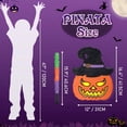 thumbnail image 3 of Piñata de calabaza WERNNSAI con bastón y venda en los ojos para niños, 3 of 7