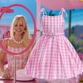 thumbnail image 1 of Disfraz de película de Barbie, disfraz de niña, disfraz de fiesta de Halloween, 160cm, 1 of 5