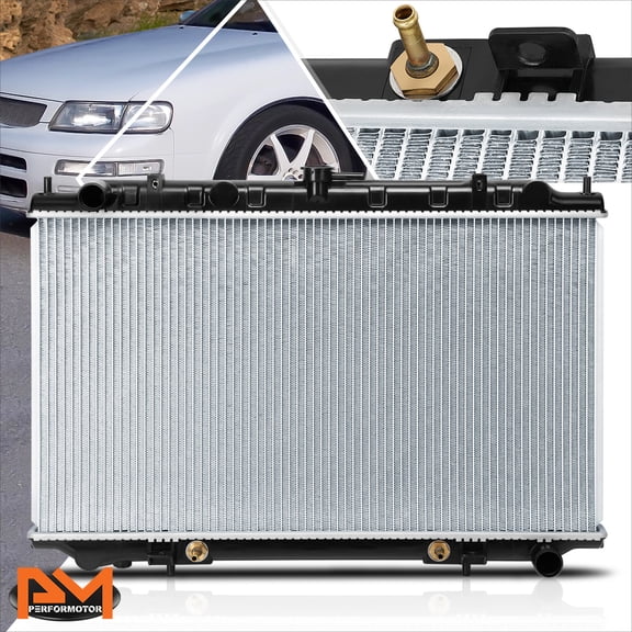 PM PERFORMOTOR Full Aluminum Core OE Style Radiator for 95-99 Maxima/Infiniti I30 AT DPI-1752