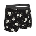 thumbnail image 2 of KLL Rose Flowers Men's Cotton Boxer Briefs Underwear-XX-Large, 2 of 8