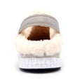 thumbnail image 4 of Men's Women's Lined Clogs Winter Slippers Slip On House Slippers Garden Clogs Shoes Comfort and Fuzzy Slippers for Indoor Outdoor Beige, 4 of 6