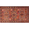 thumbnail image 1 of Ahgly Company Machine Washable Indoor Rectangle Traditional Rust Pink Area Rugs, 2' x 5', 1 of 7