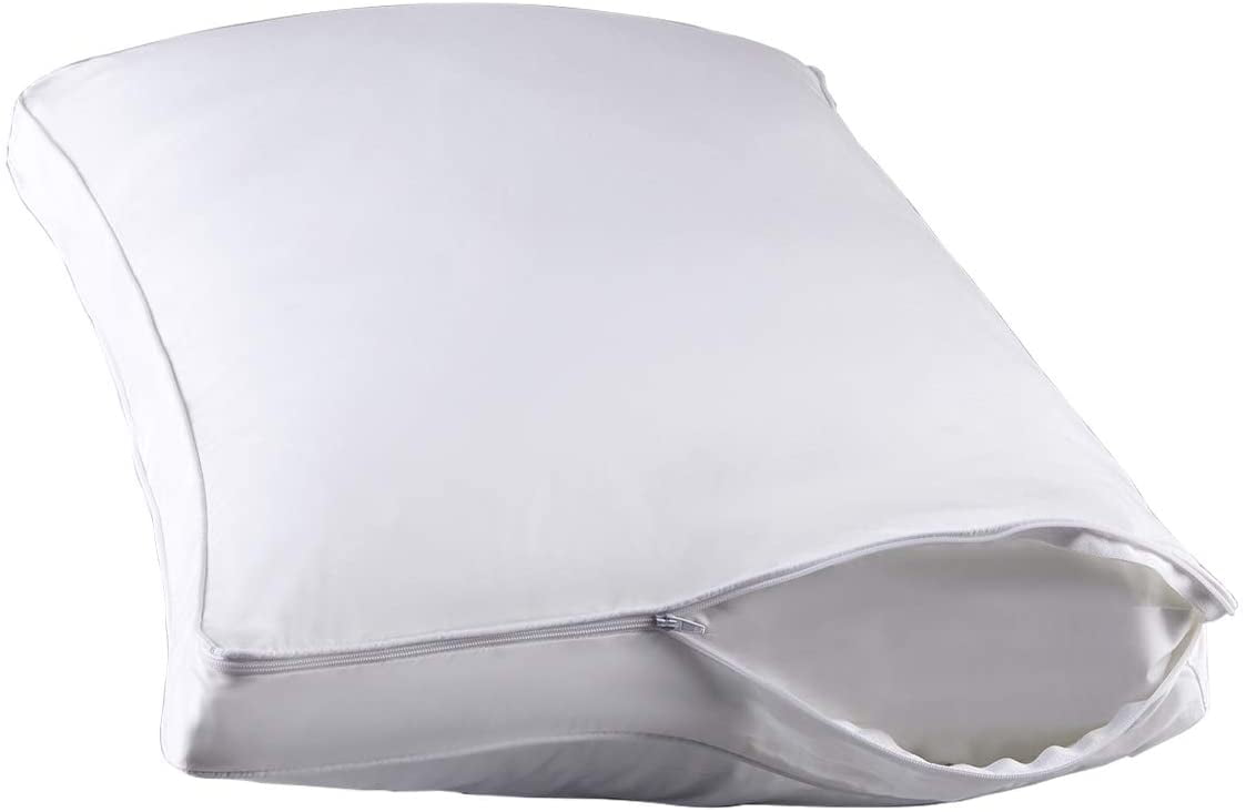 Gusseted Pillow Protector 1 PC, Zipper Premium Gusset Pillow