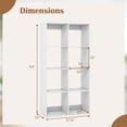 thumbnail image 3 of Gymax 2PCS 8-Cube Bookcase Freestanding Cube Storage Organizer w/ Anti-Toppling Kits, 3 of 10
