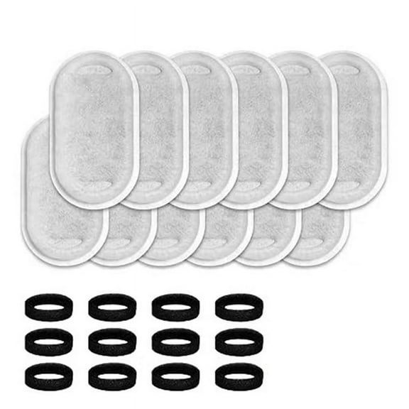 24PCS Replacement Water Fountain Filters Element for Stainless Steel Water Fountai G22827