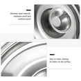 thumbnail image 6 of 2pcs Stainless Steel Pot Lid Small Pan Lid Saucepan Cover Pots Cover Seasoning Pot Cover Saucepan Lid Small Cookware Lids for Pans Cup 10cm, 6 of 6