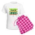 thumbnail image 5 of CafePress - BAGPIPES Women's Light Pajamas - Women's Short Sleeve Print T-Shirt and Pants Light Cotton Pajama Set, 5 of 7