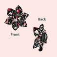 thumbnail image 5 of Lindo collar para cachorro, collar para perro femenino con estampado de flores, juego de 2 con decoración floral desmontable, 5 of 5
