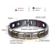 thumbnail image 2 of Pulsera De Energía Para La Salud De Los Hombres, Brazalete Para La Artritis Con Rayos Infrarrojos Lejanos, Polvo De Germanio, Imán De Neodimio, Pulsera De Iones Negativos Inevent AP007493-00, 2 of 5