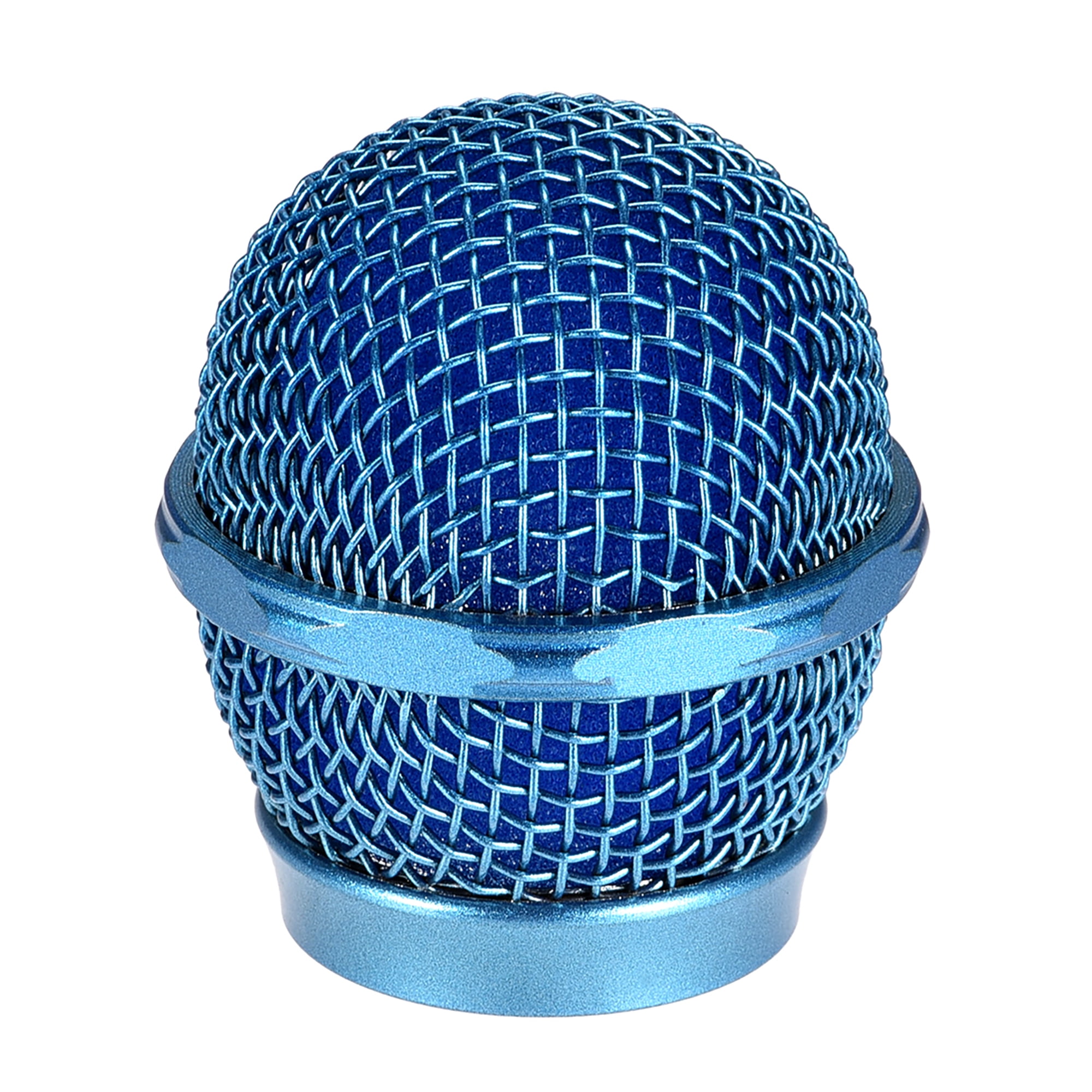 Blue Microphone Ball Head Mesh Grille Round Metal with Foam Inner