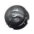 thumbnail image 4 of 5.75 Inch Black Car Motorcycles Headlight Round Mounting Bracket Suitable for Touring Softail Headlight Adapter, 4 of 5