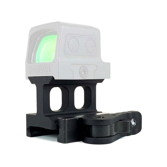 American Defense Manufacturing Holosun 509T QD Mount, Titanium Lever, Lower 1/3 Co-Witness Mount Height, Black