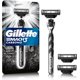 thumbnail image 1 of GILLETTE Mach3 Carbono, Cartucho de Rastrillo para Afeitar, 4 Repuestos con Carbón Activado y 3 Hojas para Rasurar la Barba, Rastrillo para Hombre, 1 of 1