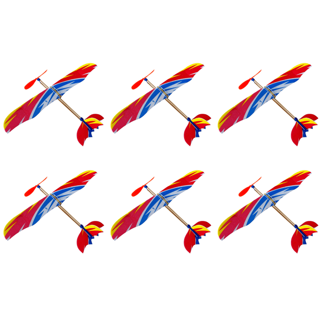 Banda Goma Elástica Plástico DIY Modelo Avión Kits Construcción Juguete Educativo