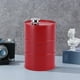 thumbnail image 4 of Decantador de vino cilíndrico de acero inoxidable de 750 ml, decantador de vino, original servidor de vino, decantador de vino de vidrio portátil, gran capacidad, diseño plegable, material, 4 of 9
