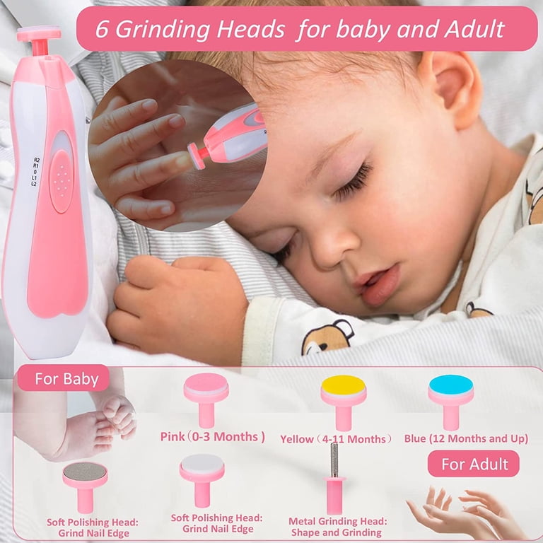 Byseng Baby Grooming Kit, 23-in-1 Newborn Healthcare Set, Pink photo 6