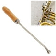 thumbnail image 1 of Trombone Repair Tool Set,  Effect Easy Operation Wide Compatibility Wooden Handle Portable Trumpet Neck Repair Tool Various Ball Heads  for Easy Operation, 1 of 7