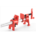 thumbnail image 3 of Woodworking Pipe Clamp Heavy-Duty Quick-Release Pipe Clamp Manual Pipe Clamp Hardware Tools, 3 of 6