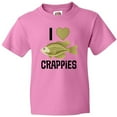 thumbnail image 3 of Inktastic Crappie Fishing I Love Crappies Youth T-Shirt, 3 of 5
