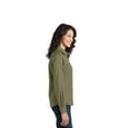 thumbnail image 3 of Port Authority Ladies Stain Resistant Roll Sleeve Twill Shirt-4XL (Vintage Khaki), 3 of 6