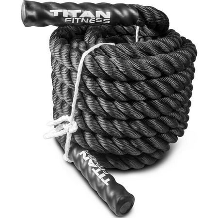 Titan Fitness 30' Heavy Battle Rope, 1.5