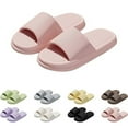 thumbnail image 5 of Cloud Slippers for Women and Men Indoor Outdoor Slides Bathroom Sandals Comfort Lightweight Thick Sole Non-Slip Slipper,Easy to Clean, 5 of 5
